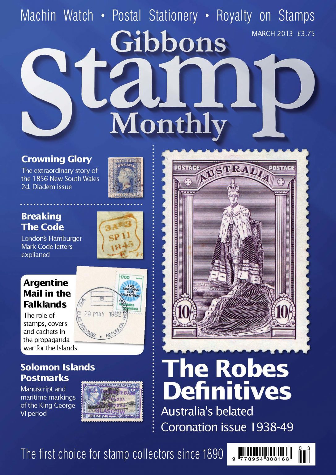 March 2013 - Gibbons Stamp Monthly Magazine